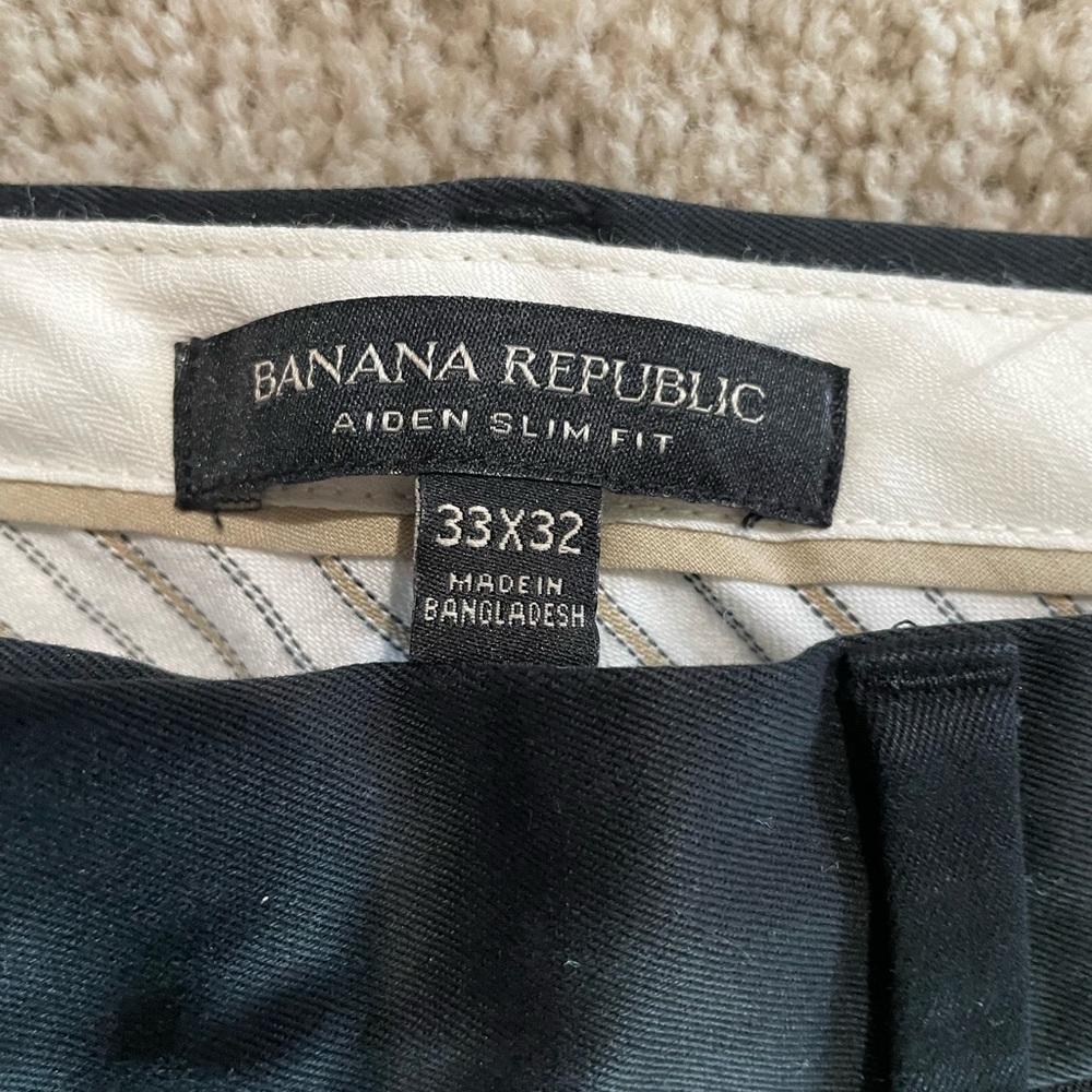 Banana republic Aiden, Slimfit men’s dress pants. Perfect condition.